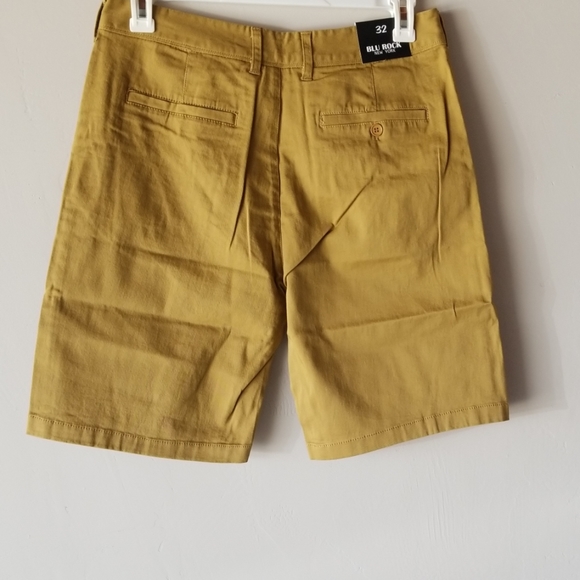 Men’s flat front shorts | blu rock NY - Picture 4 of 6